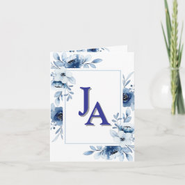 Tarjeta plana cuadrada de 5.25" para la invitación