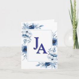 Tarjeta plana cuadrada de 5.25" para la invitación