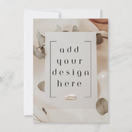 Tarjeta plana de 4,5 x 6,25"