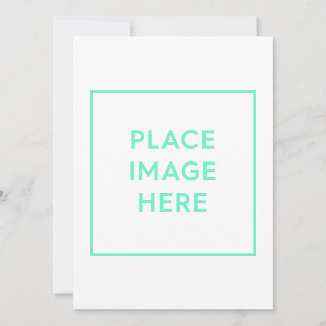 Tarjeta plana de 5,5" x 7,5" (Anverso)