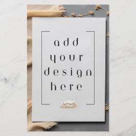 Tarjeta plana de 5,5" x 8,5"