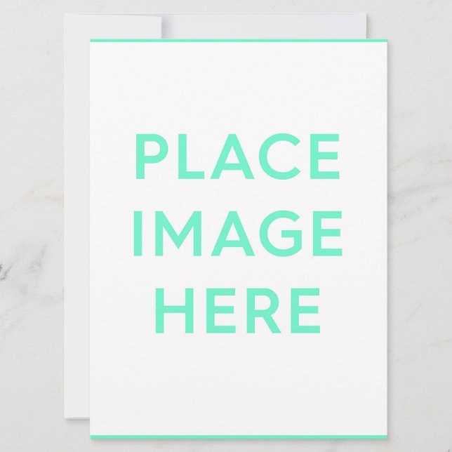 Tarjeta plana de 6,5" x 8,75" (Anverso)