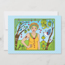 Tarjeta plana de 7" x 5"