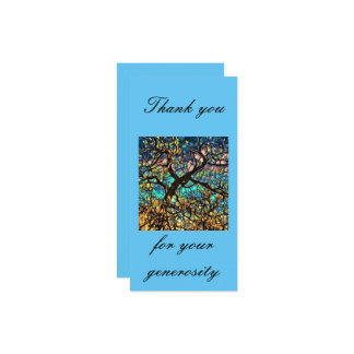 Tarjeta plana de 8" x 4"