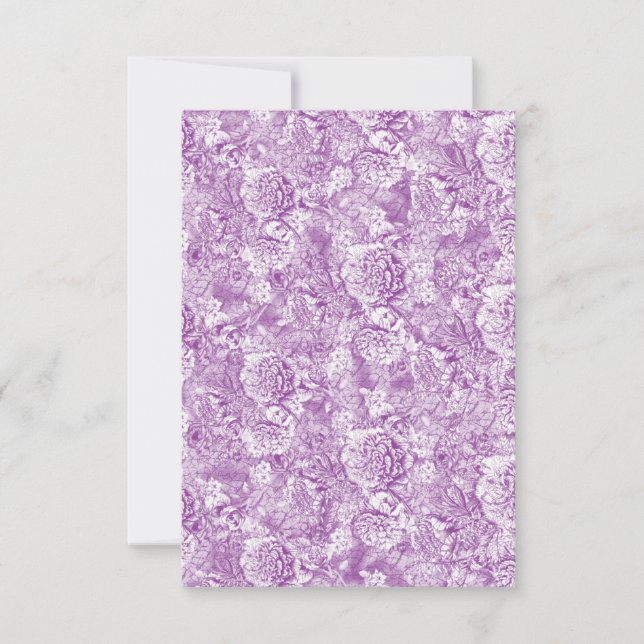 Tarjeta plana de agradecimiento (Anverso)