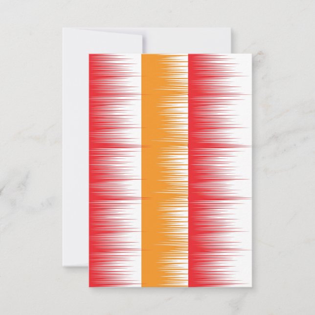 Tarjeta plana de agradecimiento (Anverso)