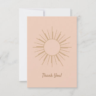 Tarjeta plana de agradecimiento de 3,5" x 5"