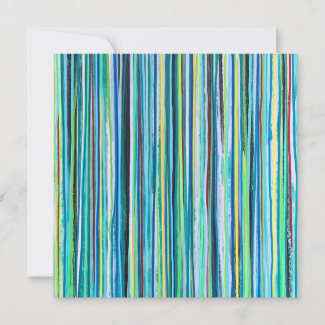 Tarjeta plana de agua de caída (Anverso)