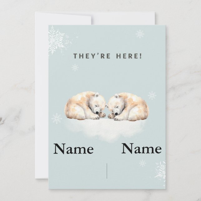 Tarjeta plana de anuncio (Anverso)