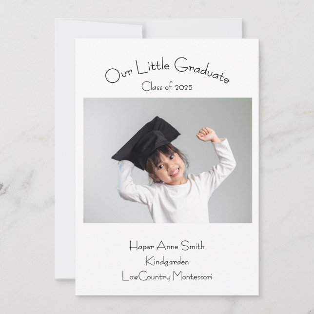 Tarjeta plana de anuncio (Anverso)