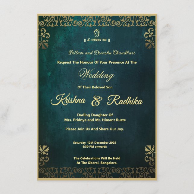 Tarjeta plana de anuncio (Anverso)