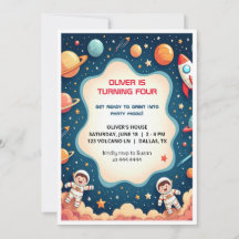 Tarjeta plana de Astronauta Astronauta