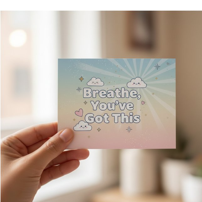 Tarjeta plana de cita de amor propio (Your friend will love it)