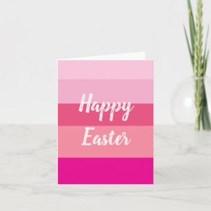 Tarjeta plana de colores de dulces de Pascua