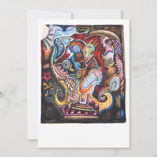 Tarjeta plana de compras alquímica (Anverso)