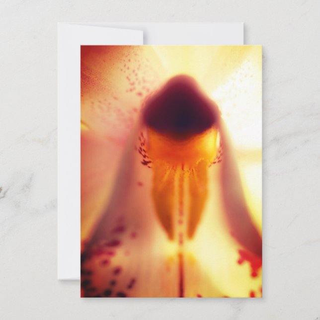 Tarjeta plana de diseño floral (Anverso)