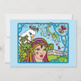 Tarjeta plana de fe 7"x5" de Be Strong_Have