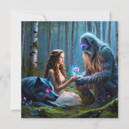 Tarjeta plana de felicitación