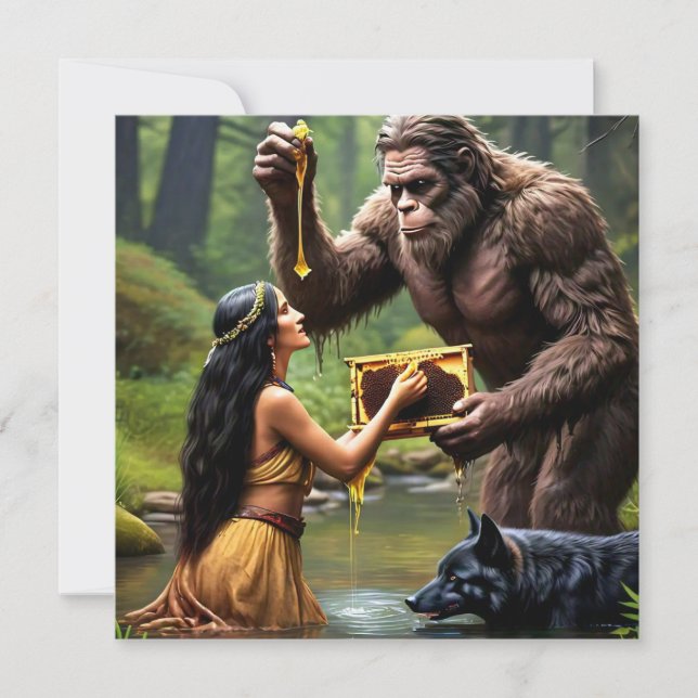 Tarjeta plana de felicitación (Anverso)