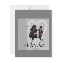 Tarjeta plana de felicitación Feliz Día de la Madr