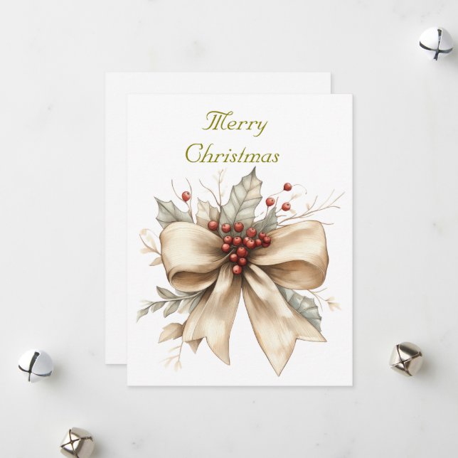 Tarjeta plana de fiestas (Anverso/Reverso In Situ)