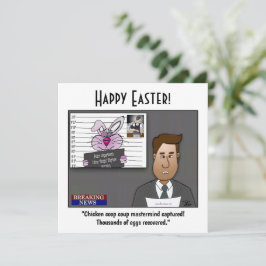 Tarjeta plana de golpe de gallina