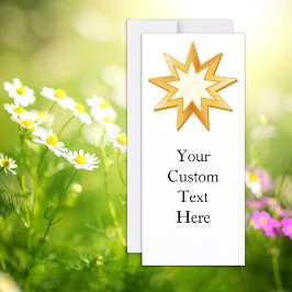 Tarjeta plana de invitación/Invitación Baha'i de 4