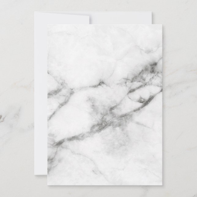 Tarjeta plana de mármol gris (Anverso)