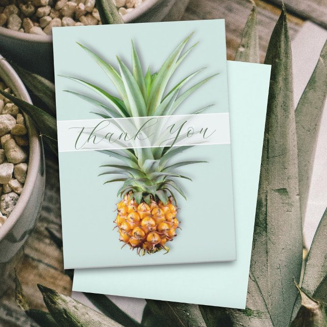 Tarjeta plana de mensaje de agradecimiento a Pinea (Subido por el creador)