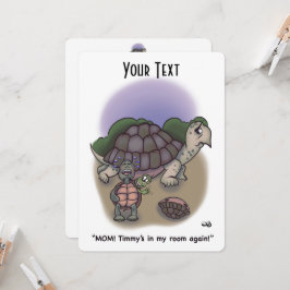 Tarjeta plana de mi habitación