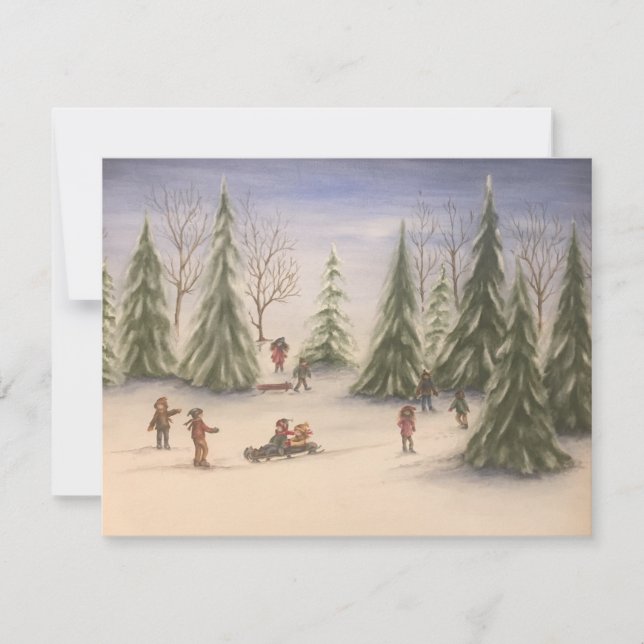 Tarjeta plana de nota (Anverso)