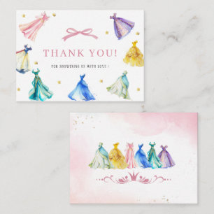 Tarjeta plana de nota de acuarela elegante de flor