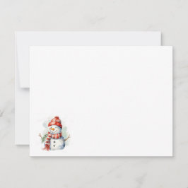 Tarjeta plana de notas