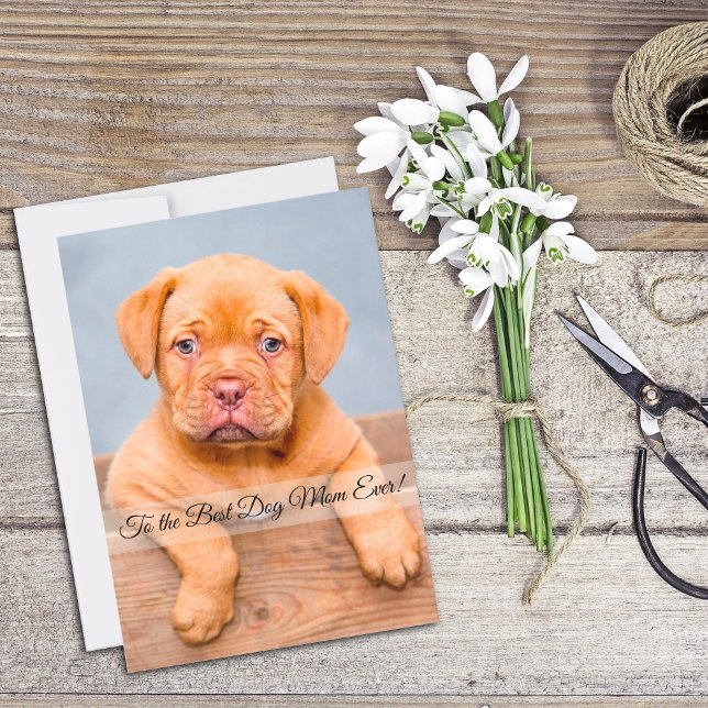 Tarjeta plana de Personalizado del Día de la Madre (Subido por el creador)