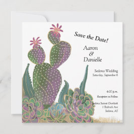 Tarjeta plana de reserva la fecha