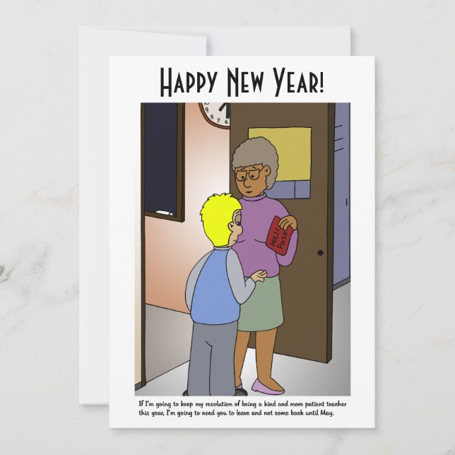 Tarjeta plana de resolución (Anverso)