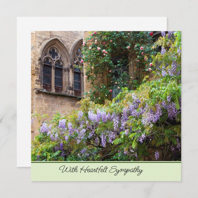 Tarjeta plana de simpatía (Anverso / Reverso)