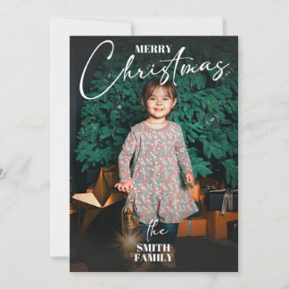 Tarjeta plana de vacaciones