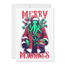 Tarjeta plana de vacaciones