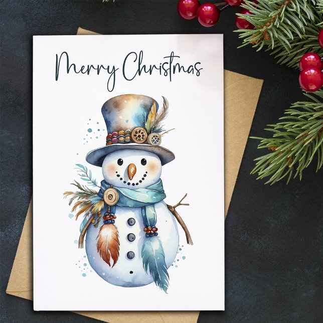 Tarjeta plana de vacaciones (Subido por el creador)