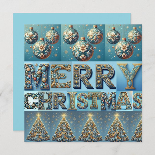 tarjeta plana de vacaciones (Anverso / Reverso)