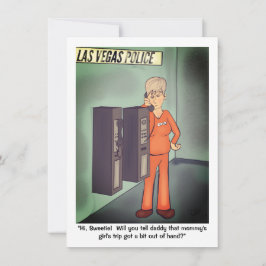 Tarjeta plana Día de la Madre de los chicas