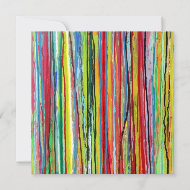 Tarjeta plana Downpour (Anverso)