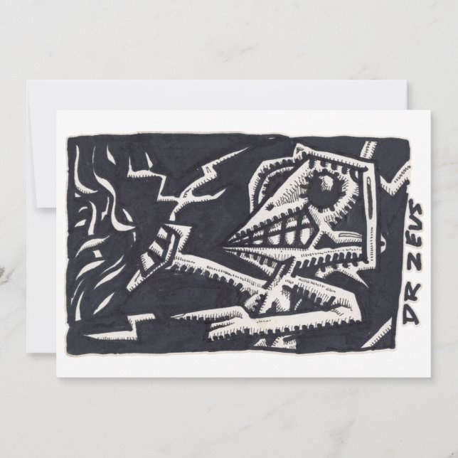 Tarjeta plana Dr. Zeus (Anverso)