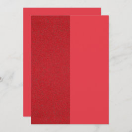 Tarjeta plana Duo Rojo Tomate – Diseño personaliza