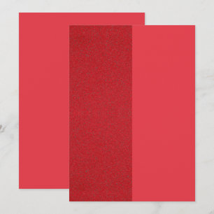 Tarjeta plana Duo Rojo Tomate – Diseño personaliza