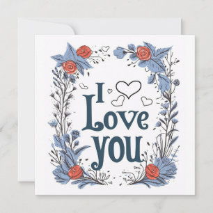 Tarjeta plana feliz Día de San Valentín