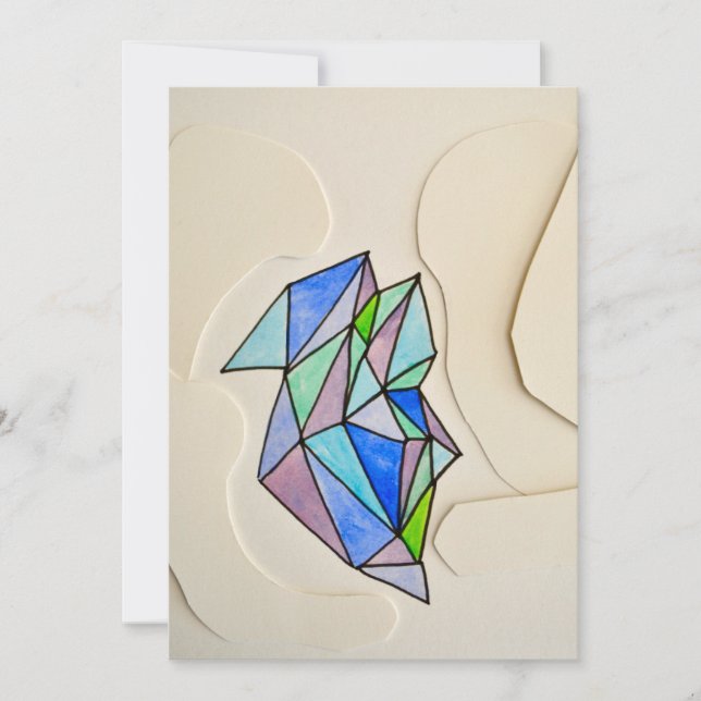 tarjeta plana fría (Anverso)