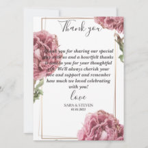 Tarjeta plana - GRACIAS