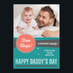 Tarjeta plana gratuita para el día del padre<br><div class="desc">Tarjeta plana gratuita para el día del padre</div>